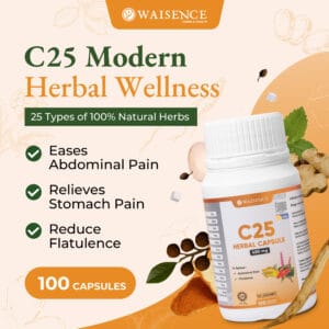 Waisence C25 Herbal Capsules 100 Capsules