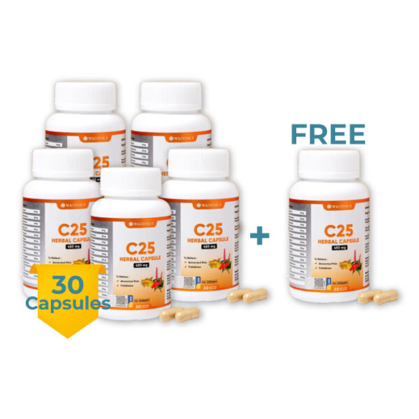 5 Free 1 - C25 Herbal Capsule '30