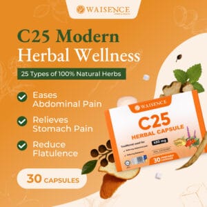 Waisence C25 Herbal Capsules 30 Capsules